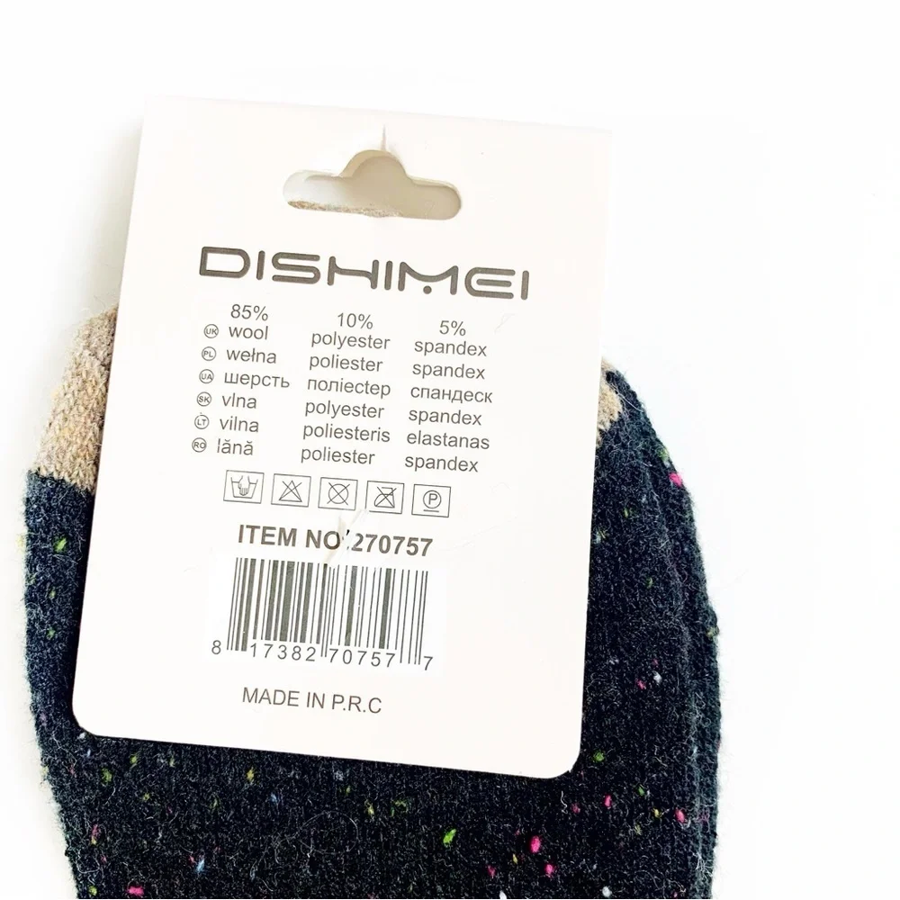 Wool Blend Sock Gift Set (3 Pairs) Women’s 9-11 Cozy Warm Winter Socks NWT